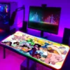 RGB Pc Gaming Computers Steven Universe Computer Mat Anime Accessories Cute Mouse Pad Kawaii Gamer Keyboard 1 - Steven Universe Store