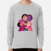 ssrcolightweight sweatshirtmensheather greyfrontsquare productx1000 bgf8f8f8 56 - Steven Universe Store