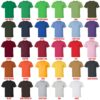 t shirt color chart 1 - Steven Universe Store